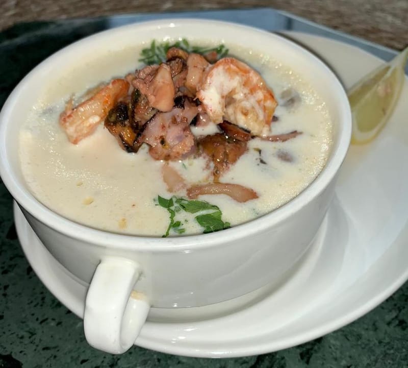 شوربة سي باس البحرية - C-Bass Soup