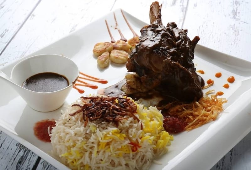موزة لحم ضاني - Lamb shanks