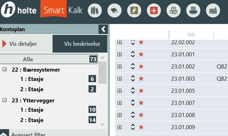 Materialister og masseberegning