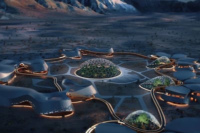 ARQUITETURA ESPACIAL: base planetária em Marte