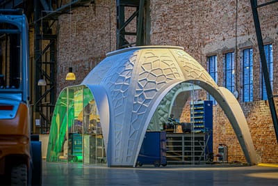 ESCRITÓRIOS MODULARES IMPRESSOS EM 3D