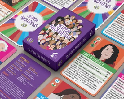 SuperArquitetas: jogo de cartas traz a história de 34 mulheres