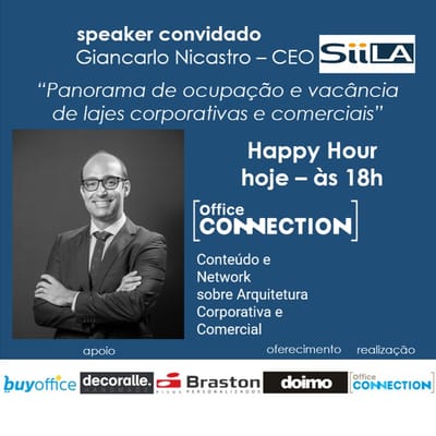 HAPPY HOUR - “Panorama de ocupação e vacância de lajes corporativas e comerciais”