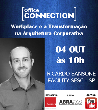 Convidado Ricardo Sansone - Facility SESC/SP - dia 04/10 às 10h