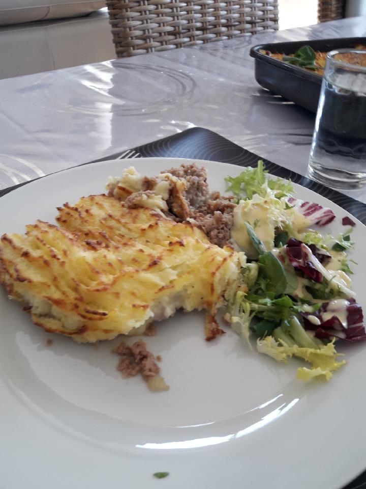 Recette de cuisine d'Evelyne : Parmentier de canard