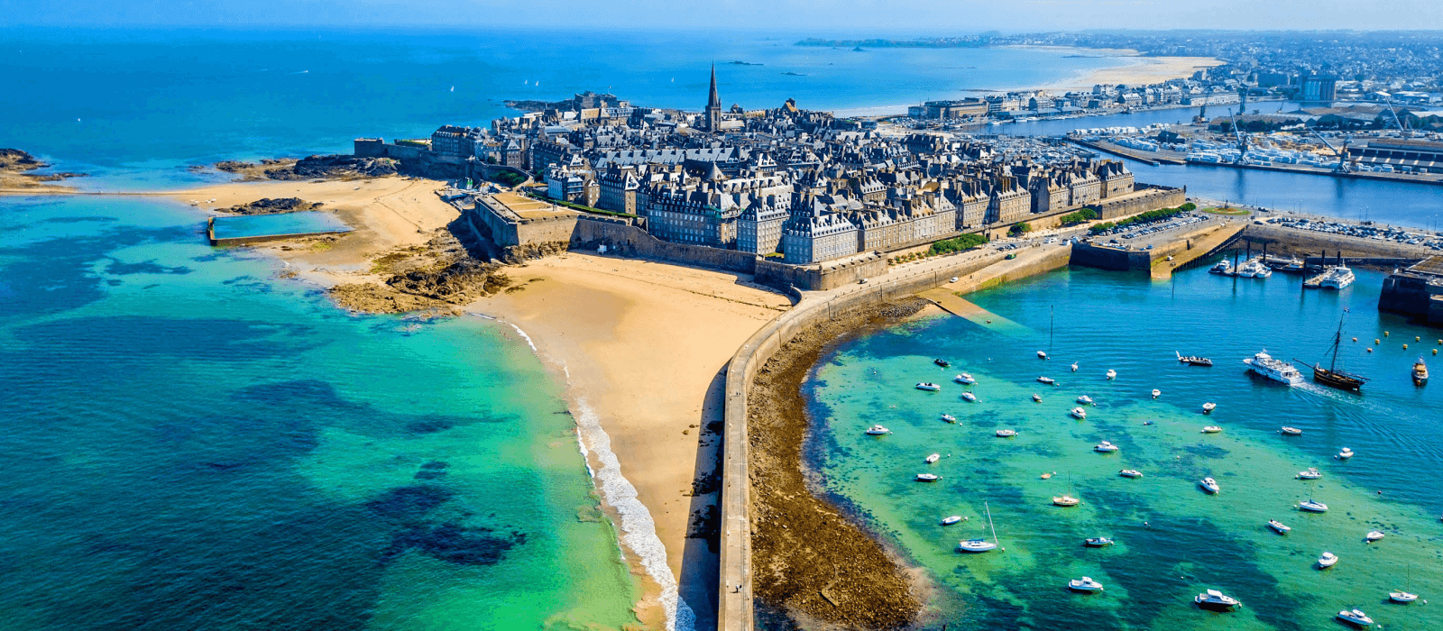 Saint-malo en confinement, une belle balade