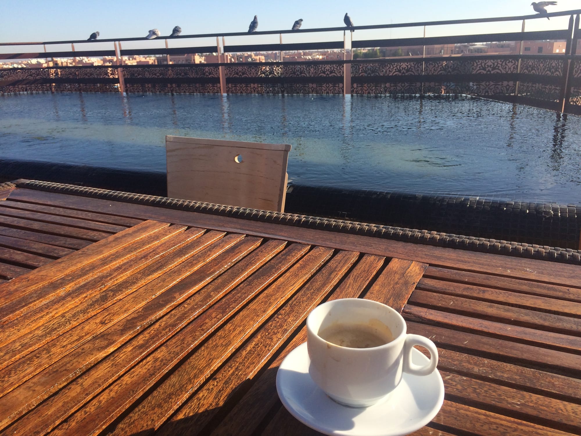 Café du matin - Marrakech