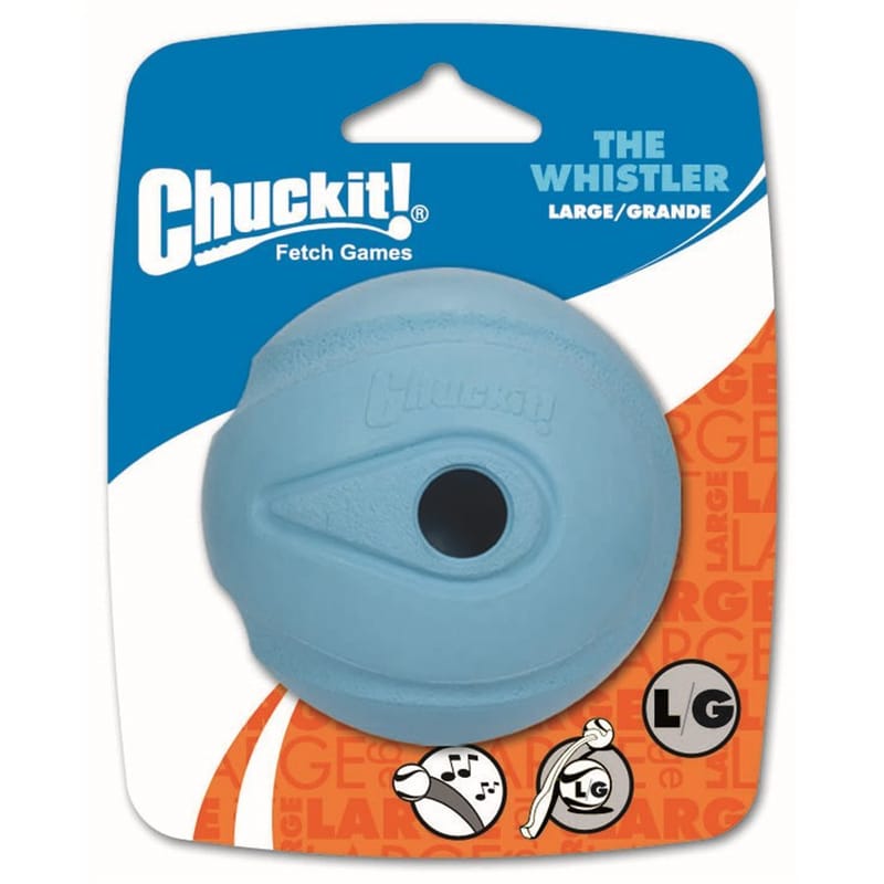 Balle KONG Reflex Pour Chien - Taille L - Rebondissante, Anti-morsure, Flotte - Jeu De Rapport Durable