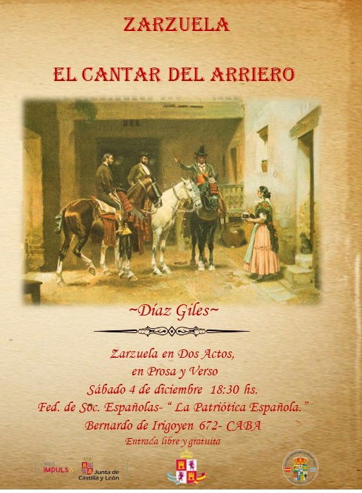 ZARZUELA ZAMORANO "EL CANTAR DEL ARRIERO