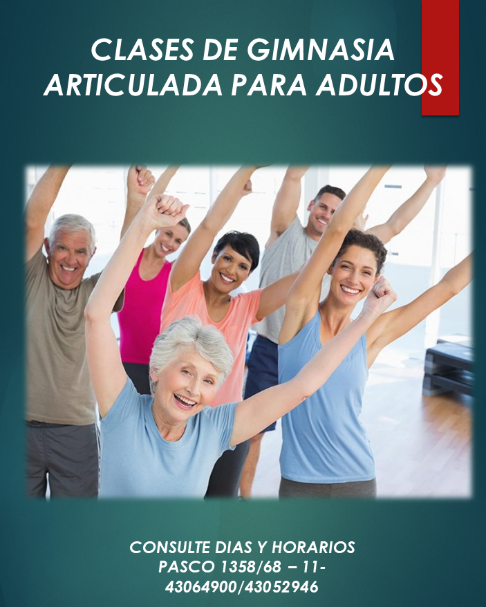 GIMNASIA ARTICULADA PARA ADULTOS