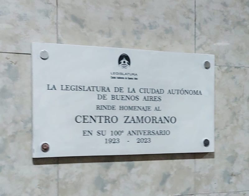 Inaguracion de la Placa Recordatoria