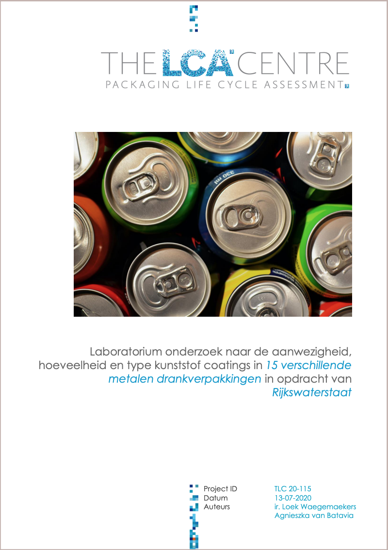 Maatregelen metalen drankverpakkingen