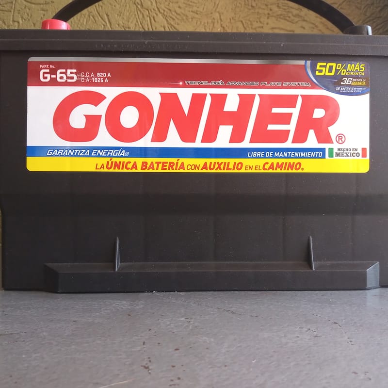 Bateria Gonher 65