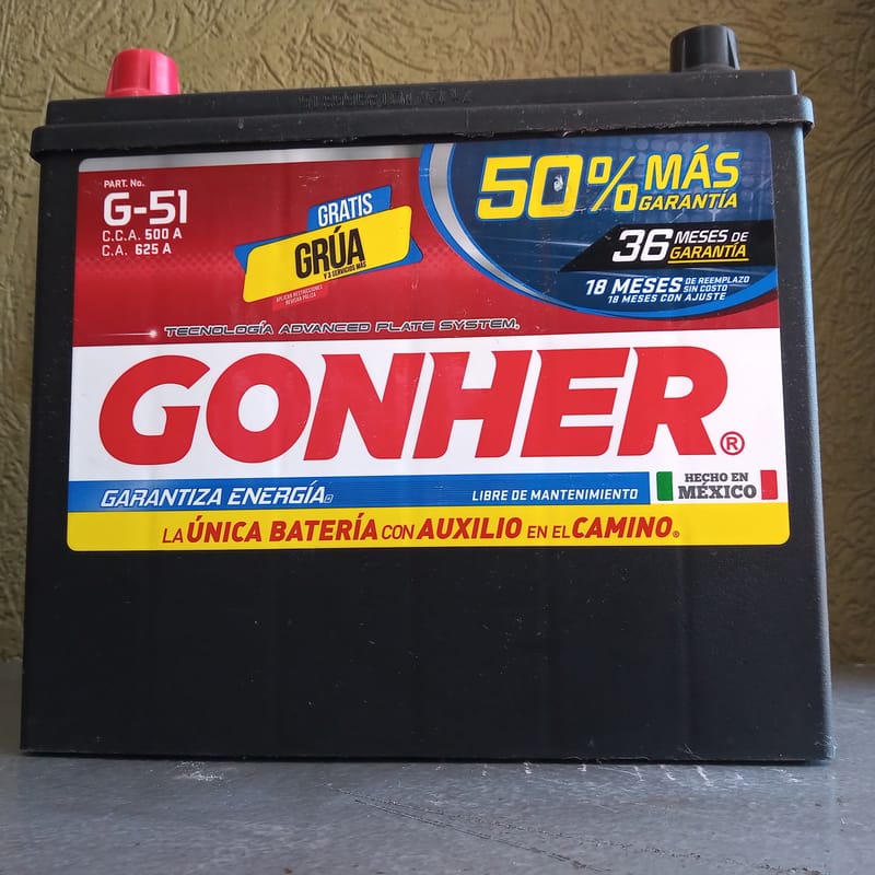 Bateria Gonher 51