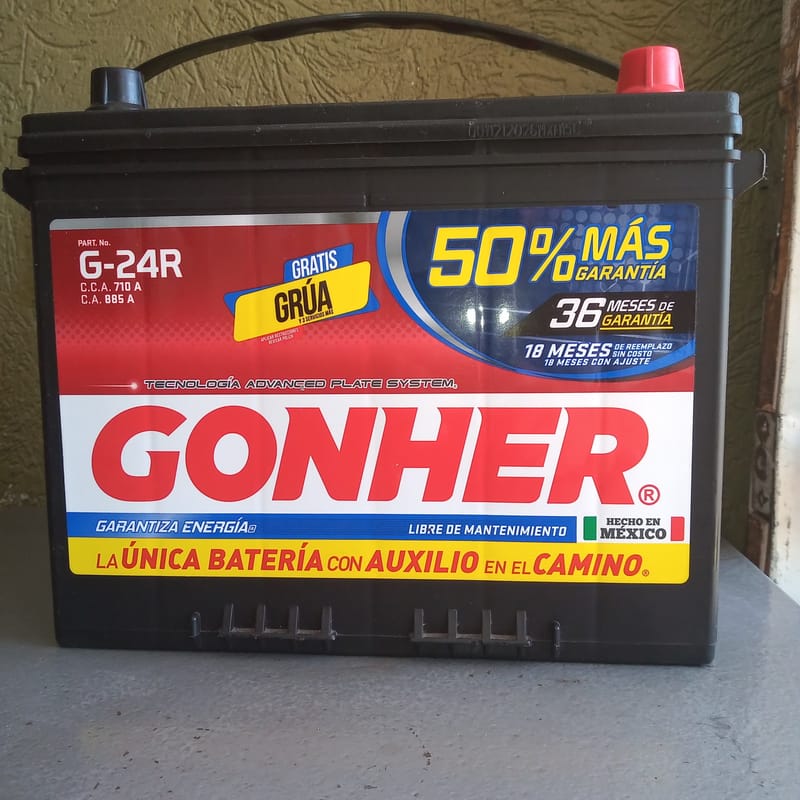 Bateria Gonher 24 R