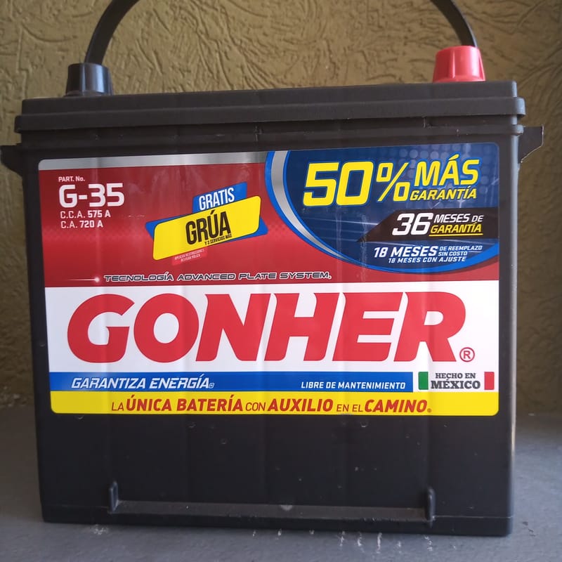 Bateria Gonher 35