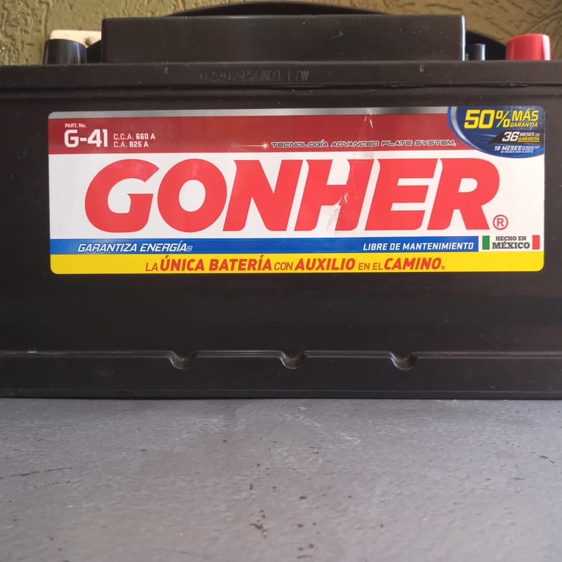 Bateria Gonher 41