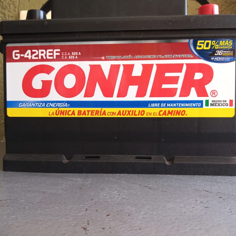 Bateria Gonher 42 REF