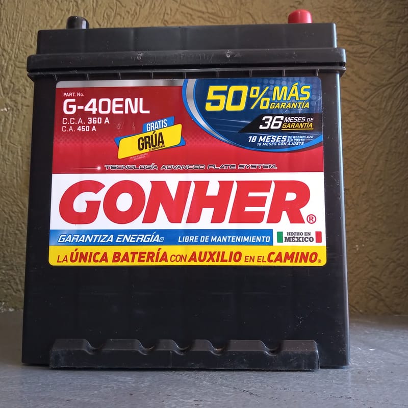 Bateria Gonher 40 ENL