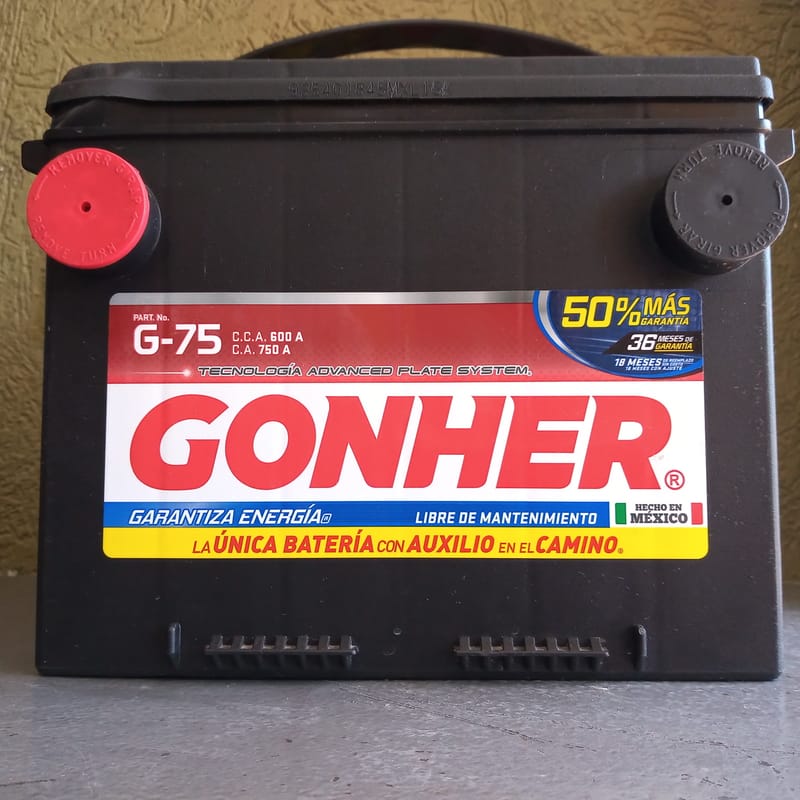 Bateria Gonher 75