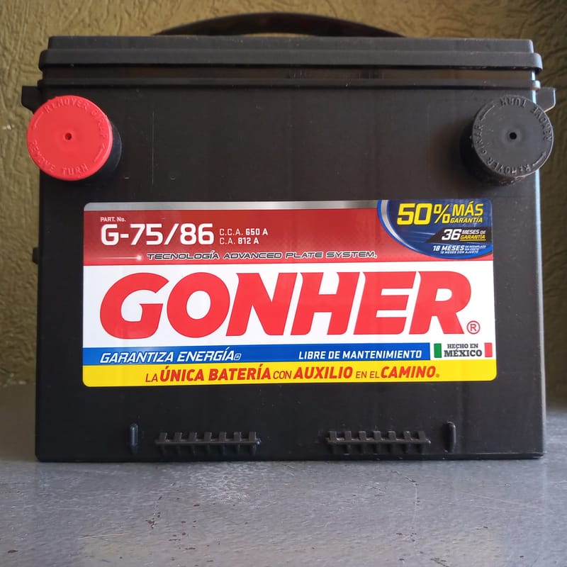 Bateria Gonher 75/86