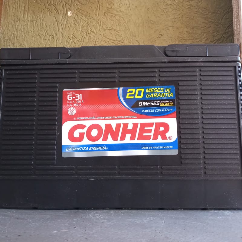 Bateria Gonher 31