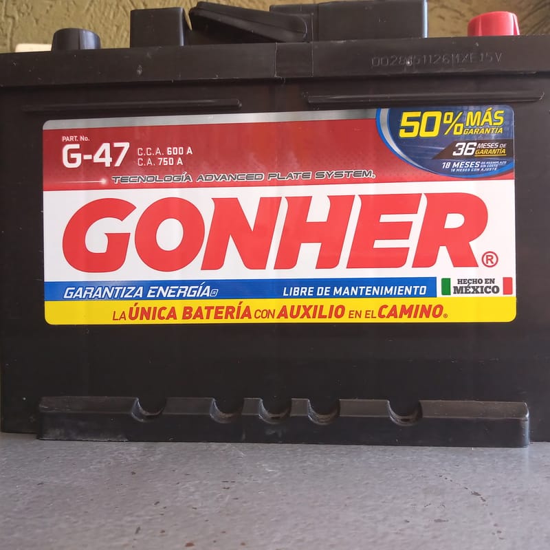 Bateria Gonher 47