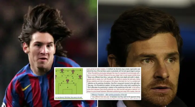 รายงานลูกเสือของ Andre Villas-Boas เกี่ยวกับพื้นผิว Lionel Messi อายุ 18 ปีเปิดเผยข้อควรระวังเพิ่มเติมเพื่อหยุดเขา