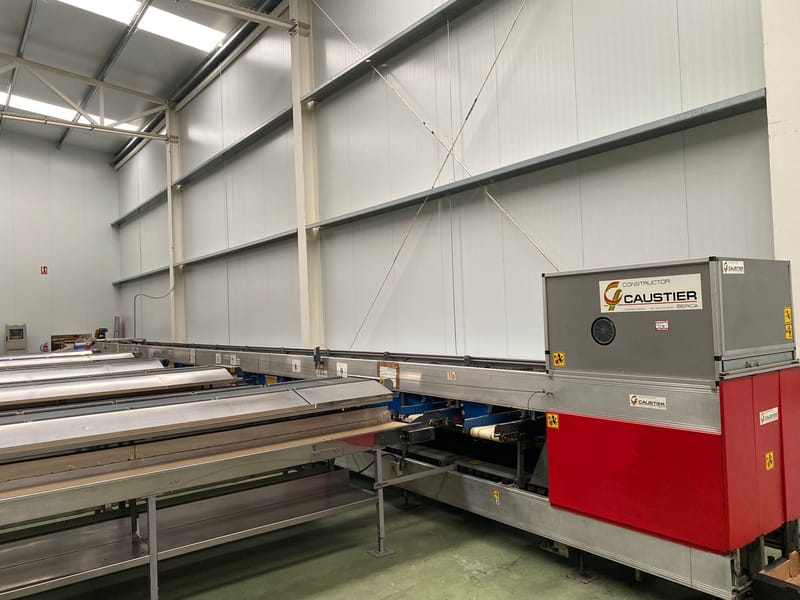 Aweta two lines calinda grading line for kiwi