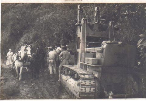 Abertura da estrada Vale do Selke Grande - década de 40