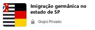 Imigração Germânica no Estado de SP