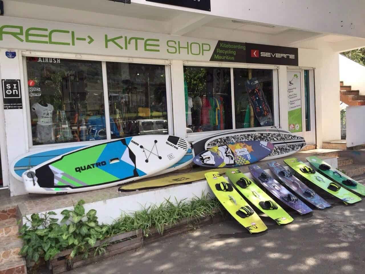Front of the shop