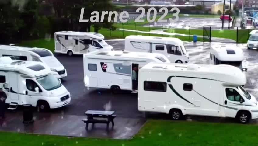 Drone footage of or weekend parkup