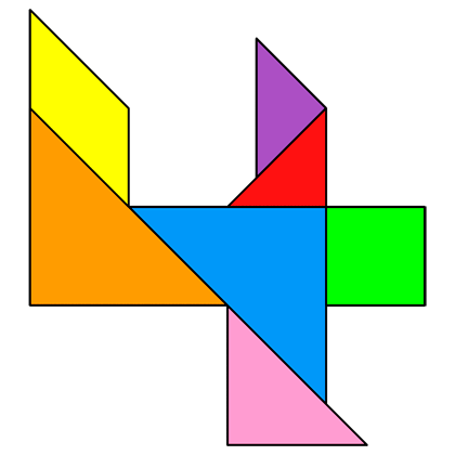 PERIODO 2.(SEMANA 13). TERCER CORTE: LA GEOMETRÍA Y EL ARTE (TANGRAM)