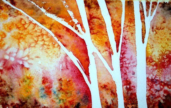 PERIODO 3.(SEMANA 19 Y 20). SEGUNDO CORTE: TÉCNICAS ARTÍSTICAS: ACUARELA CON LÍQUIDO BLOQUEADOR (CAUCHOLA).