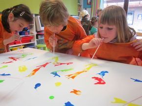 PERIODO 3.(SEMANA 23 Y 24). CUARTO CORTE: TÉCNICAS ARTÍSTICAS: PINTANDO CON PITILLOS