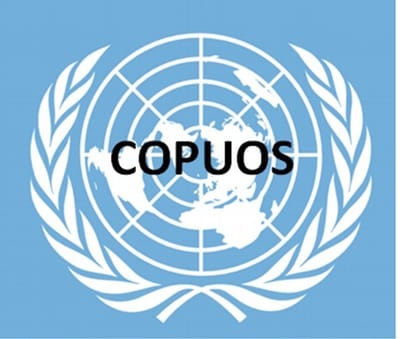 Main public international bodies for the field of ethics in space: UN, EU, COSPAR
