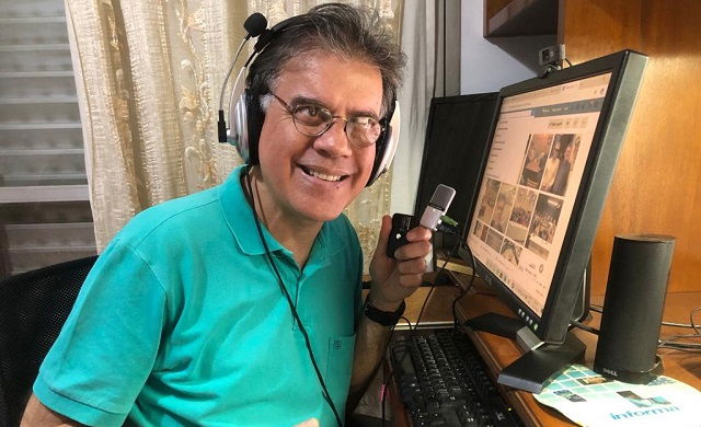 “O rádio é a nossa janela para o mundo”, afirma radialista e diretor da Rádio ONCB