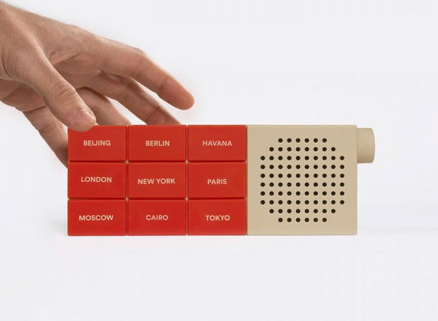 Designer italiano cria rádio que sintoniza estações via internet