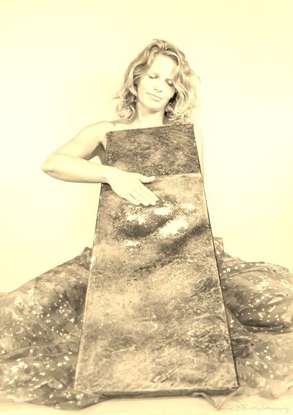 Peindre avec la vibration des mains