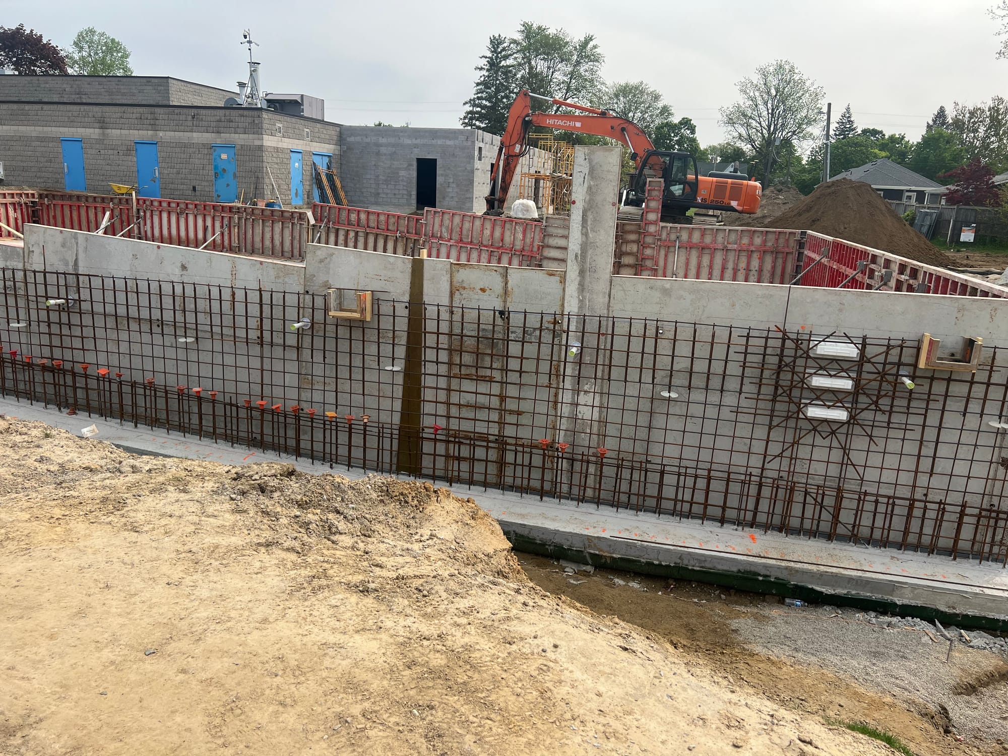 Woodman Pool Structural Concrete Works 