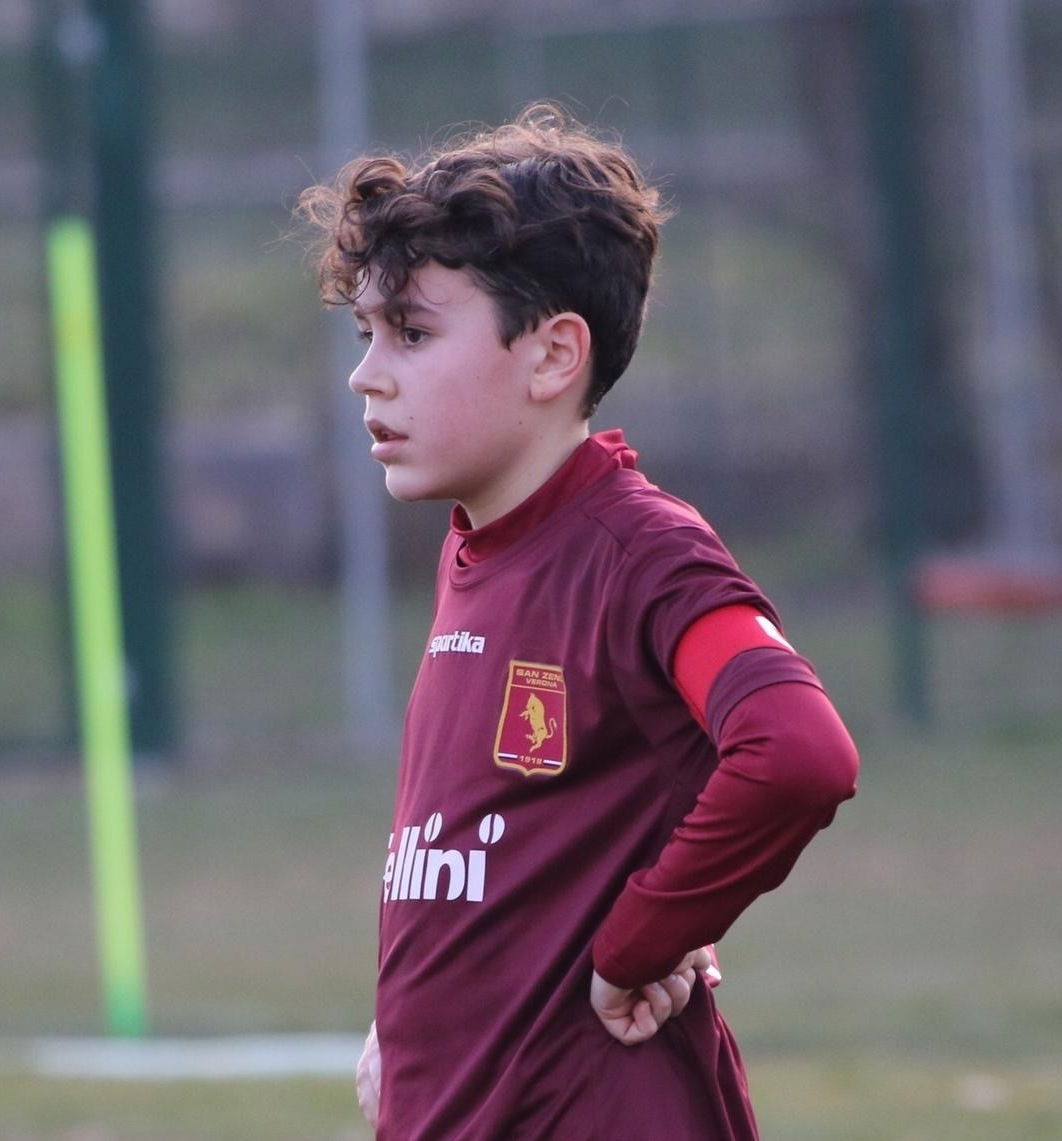 Riccardo Maroccola "il faro" del centrocampo granata U13