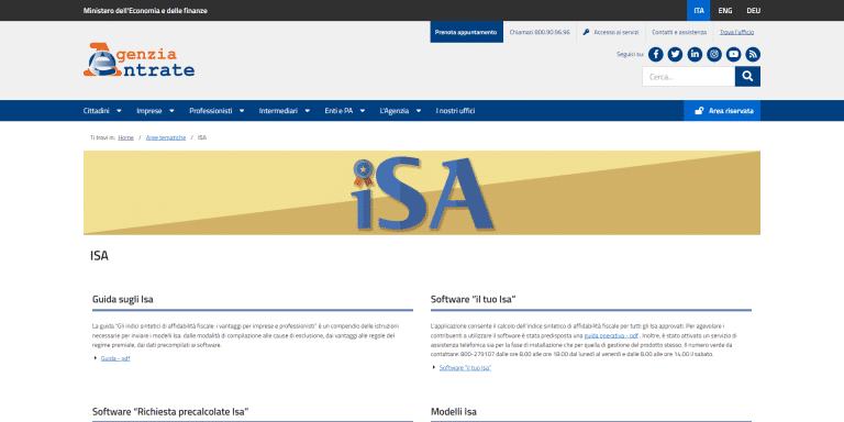 MODELLO ISA: COSA CAMBIERA' NEL 2024?