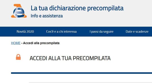 TRASMISSIONE DATI PER LA DICHIARAZIONE PRECOMPILATA ENTRO IL 18 MARZO