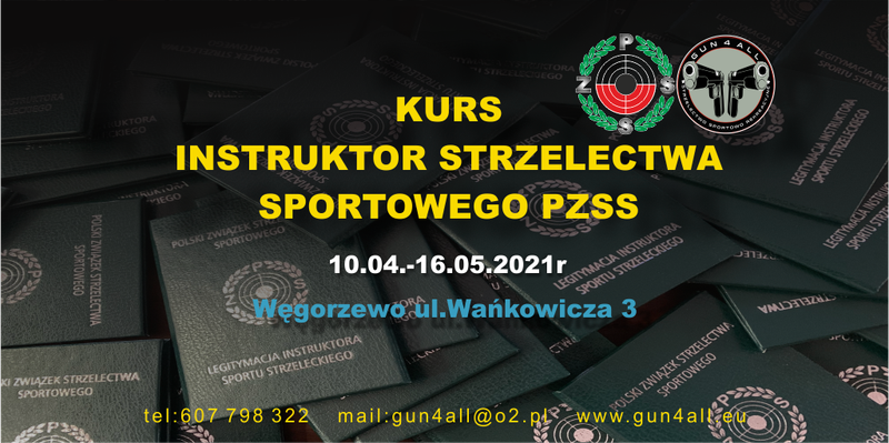 Kurs Instruktor Strzelectwa Sportowego PZSS
