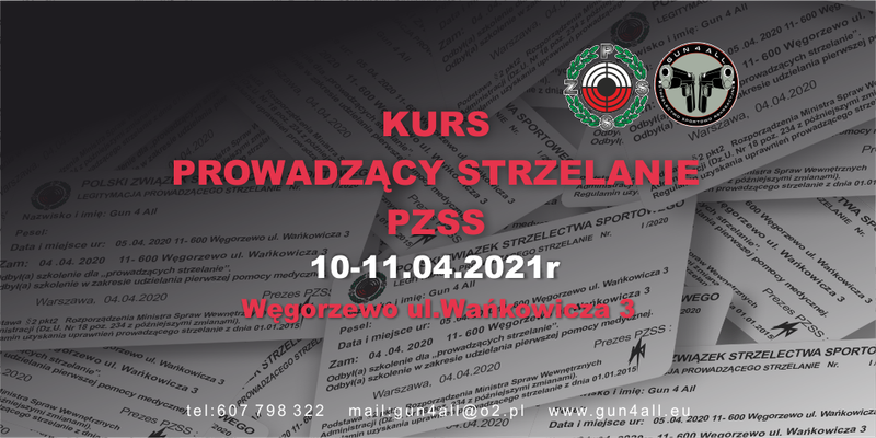 Kurs Prowadzący Strzelanie