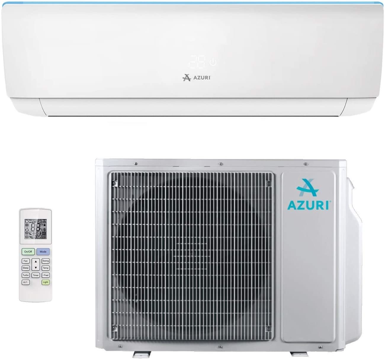 AZURI 9000 BTU 2.5 kW WiFi Smart A