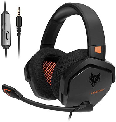 NUBWO PS4 Headset Xbox one Stereo Gaming Headphone with Noise Cancelling with in-line Control for PS4/Xbox 1/PC