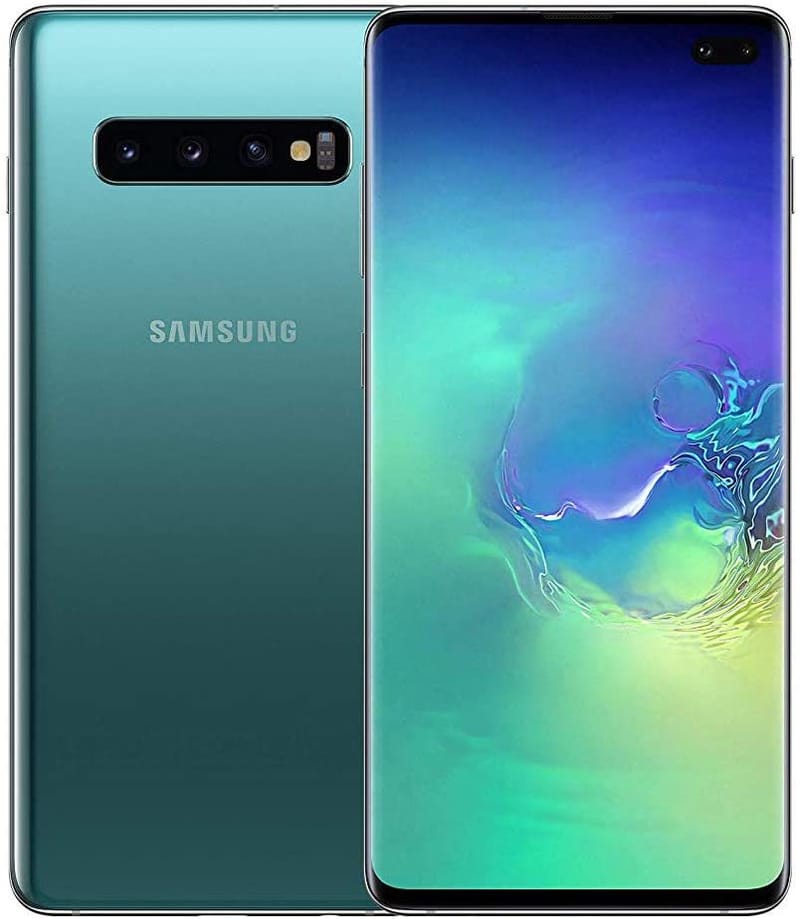 Samsung Galaxy S10+ 128 GB Hybrid-SIM Android Smartphone - Green (UK Version)