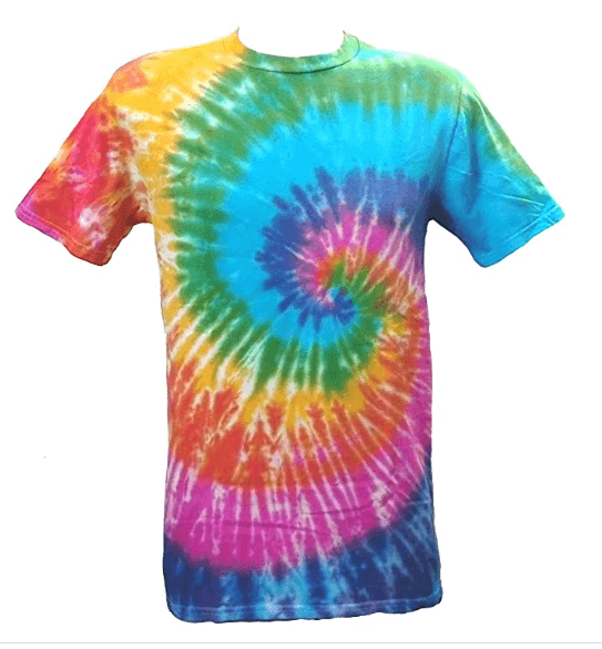 Tie Dye Rainbow Spiral 701562 Kids T-Shirt